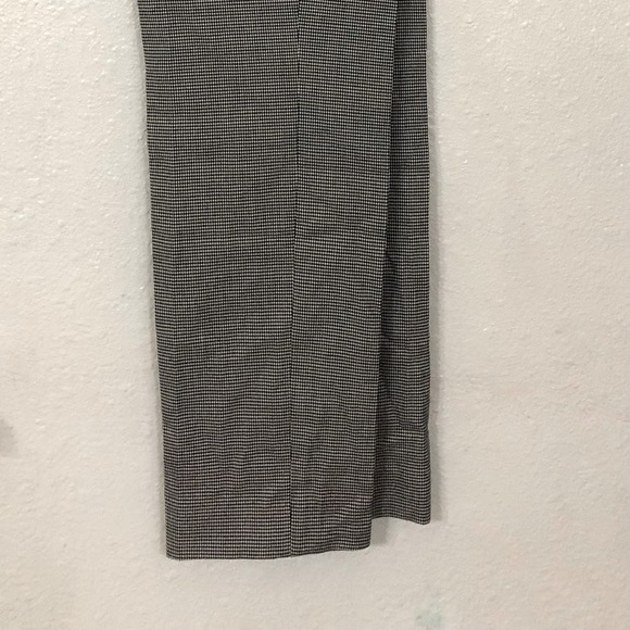 Anne Klein Director’s Slim-fit black white houndstooth career capri pants size 2 - Picture 9 of 15